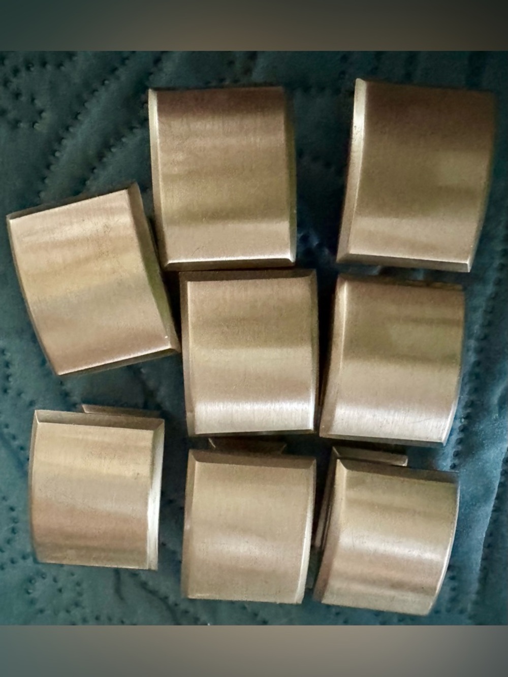 Satin Nickel Set of 8 Drawer/Cabinet Knobs Americk “Candler” $6ea @ Lowe’s